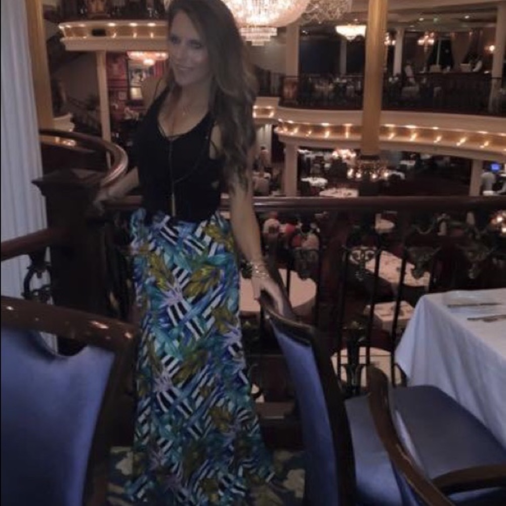 Silk Wrap Maxi Skirt - “Show me your mumu”